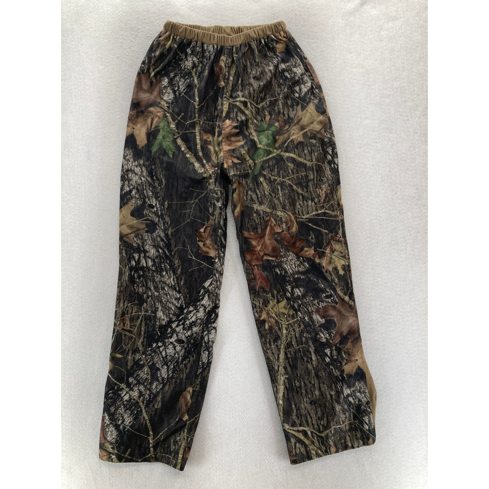 Mad Dog Gear Hunting Pants Mossy Oak Break Up Camo Elastic Waist Large Mens Camp